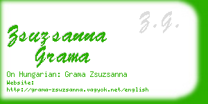 zsuzsanna grama business card